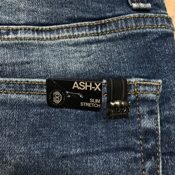Buffalo David Bitton Ash-X Jeans Mens Size 32 X 32 Slim Stretch Basic Denim NEW - Picture 4 of 11